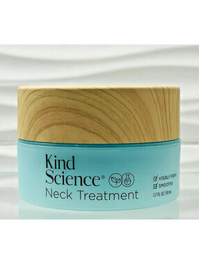 Kind Science Neck Treatment Cream Firms & Smooths  1.7 oz NEW